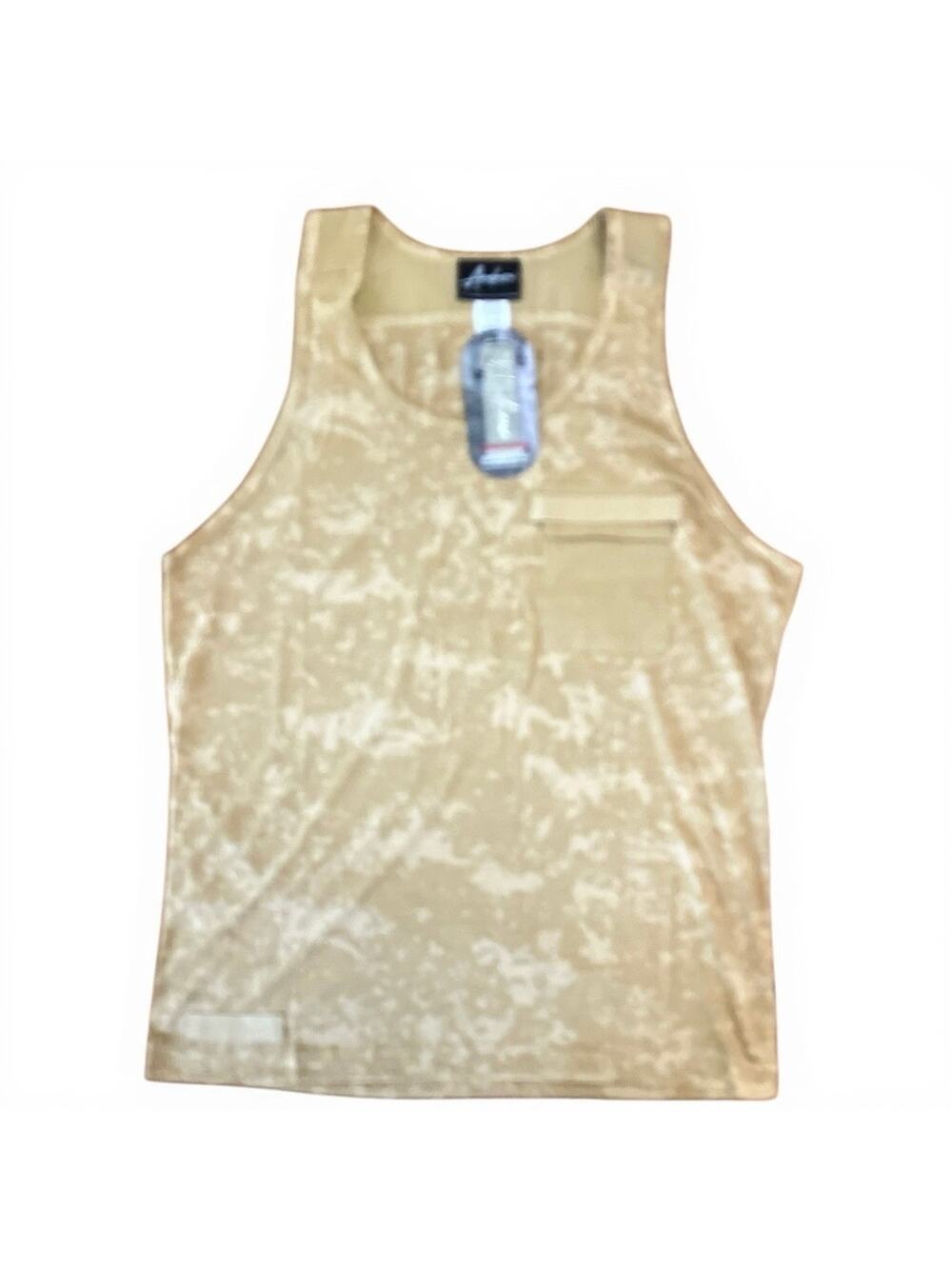 Andrew Christian Special Forces Capsule Pocket Tank Sand Large